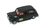 Vintage Corgi Black Budgie London Taxi Hamleys Red Interior Doors Open - KB16