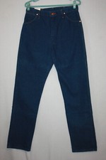 NOS Vtg Wrangler Womens Sz 13X34 14MWZ Jeans Cowboy Cut Slim Fit Dark Blue