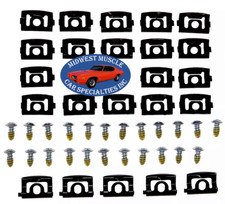 Trim Molding Clips Front Windshield Glass Reveal Set Fits 68-76 Duster Demon B32