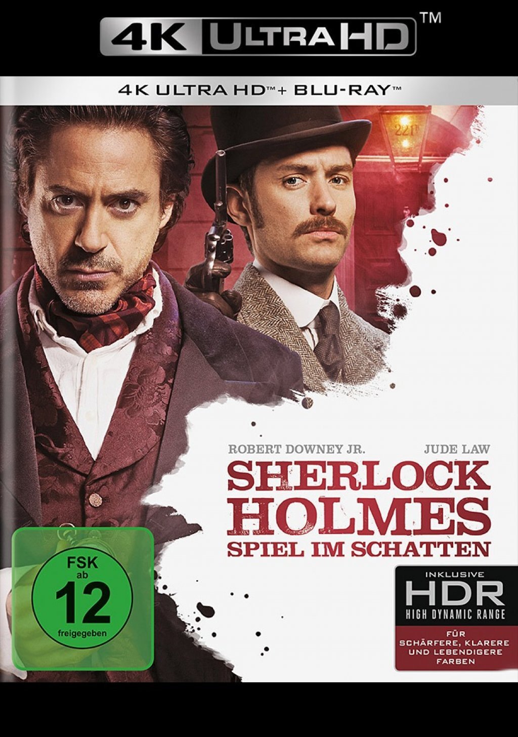 Sherlock Holmes - Spiel im Schatten (4K Ultra-HD) (+ Blu-ray 2D) - Bild 2