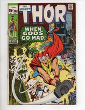 Marvel Comics Thor Volume 1 Book #180 High Mid Grade 1970 Bronze Age Comic