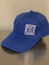 Ford Built Ford Tough Adjustable Snapback Cap Hat Blue White