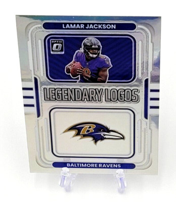 2022 Panini Donruss Football Lamar Jackson Legendary Logos