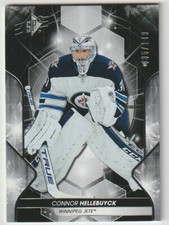 2019-20 SPx Connor Hellebuyck Card #50 Winnipeg Jets Tier 1 - 085/149