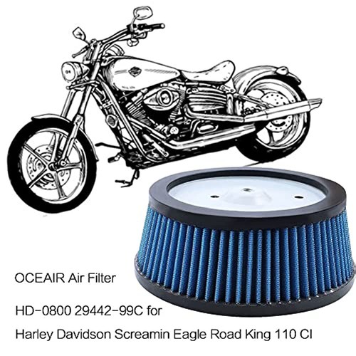 Air Filter Cleaner for Harley 29442-99A 29442-99B 29442-99C 29442-99D 29442-99C - Picture 3 of 5