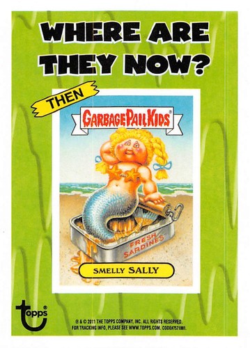 GARBAGE PAIL KIDS 2011 FLASHBACK SERIES 2 PICK-A-CARD YELLOW BASE STICKERS TOPPS - Picture 299 of 321