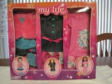 MY LIFE AS 18" DOLL'S 3 PACK OUTFIT CLOTHING SET-- 18825--NEW--FACTORY SEALED