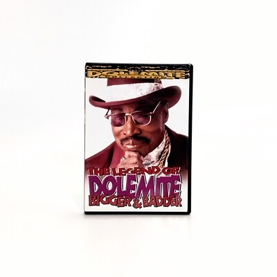 RUDY RAY MOORE The Legend of Dolemite Bigger and Badder DVD
