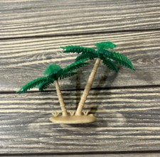 Palm Trees Scenery Toy Extra Add-On For Dinosaur Animal Playset 3.75  