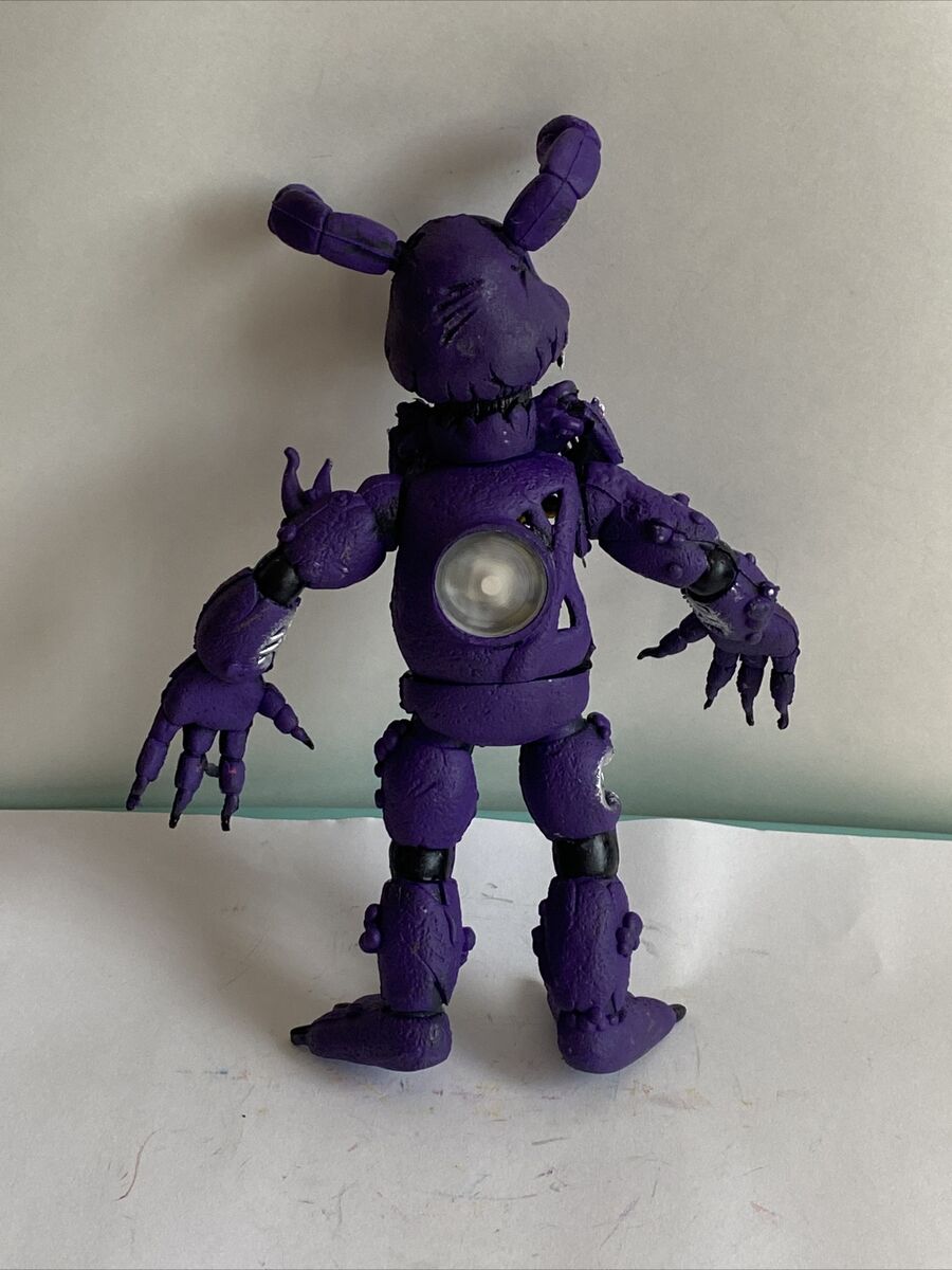 TOY FIGURE MEXICAN BONNY PURPLE FIVE NIGHTS AT FREDDY 'ANIMATRONICS TWISTED