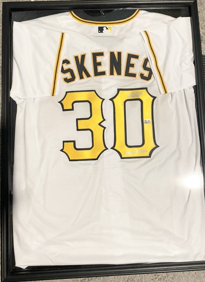Paul Skenes 🔥 Signed Jersey with COA 🔥 Custom Framed Pittsburgh