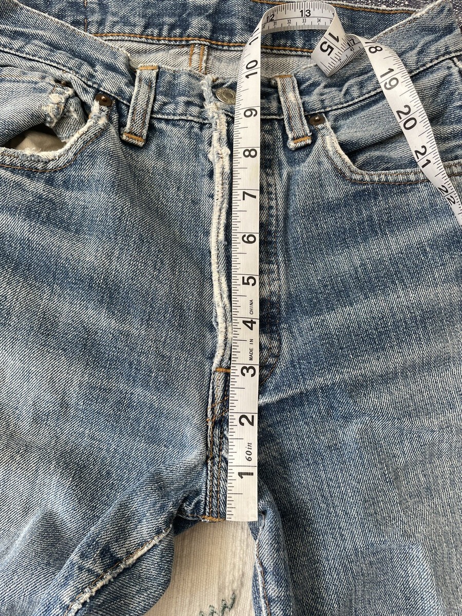 Vintage 60s 70s Levi's 501 Big E Selvedge 1960s 26 X 28 LEVIS #6