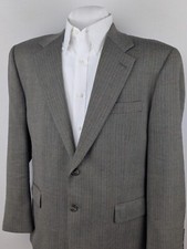 Lauren Ralph Lauren Sport Coat Blazer Men 40S Brown Herringbone Wool Single Vent
