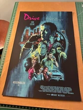 Drive by Paul Mann for Mad Duck Nt. Mondo screen printed poster lmtd. edition