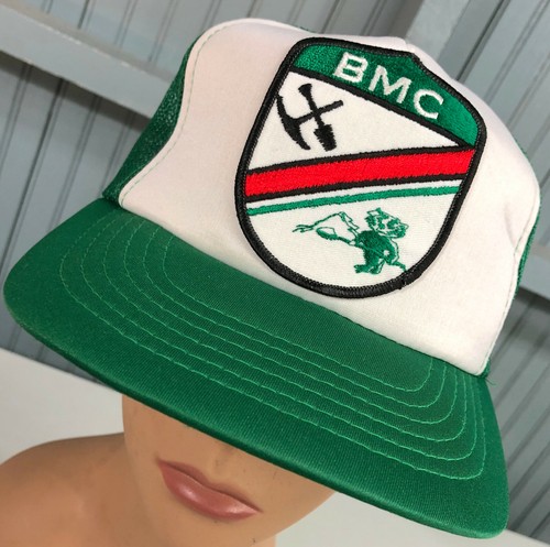 BMC Industrial Sand Texas VTG Snapback Baseball Cap Hat