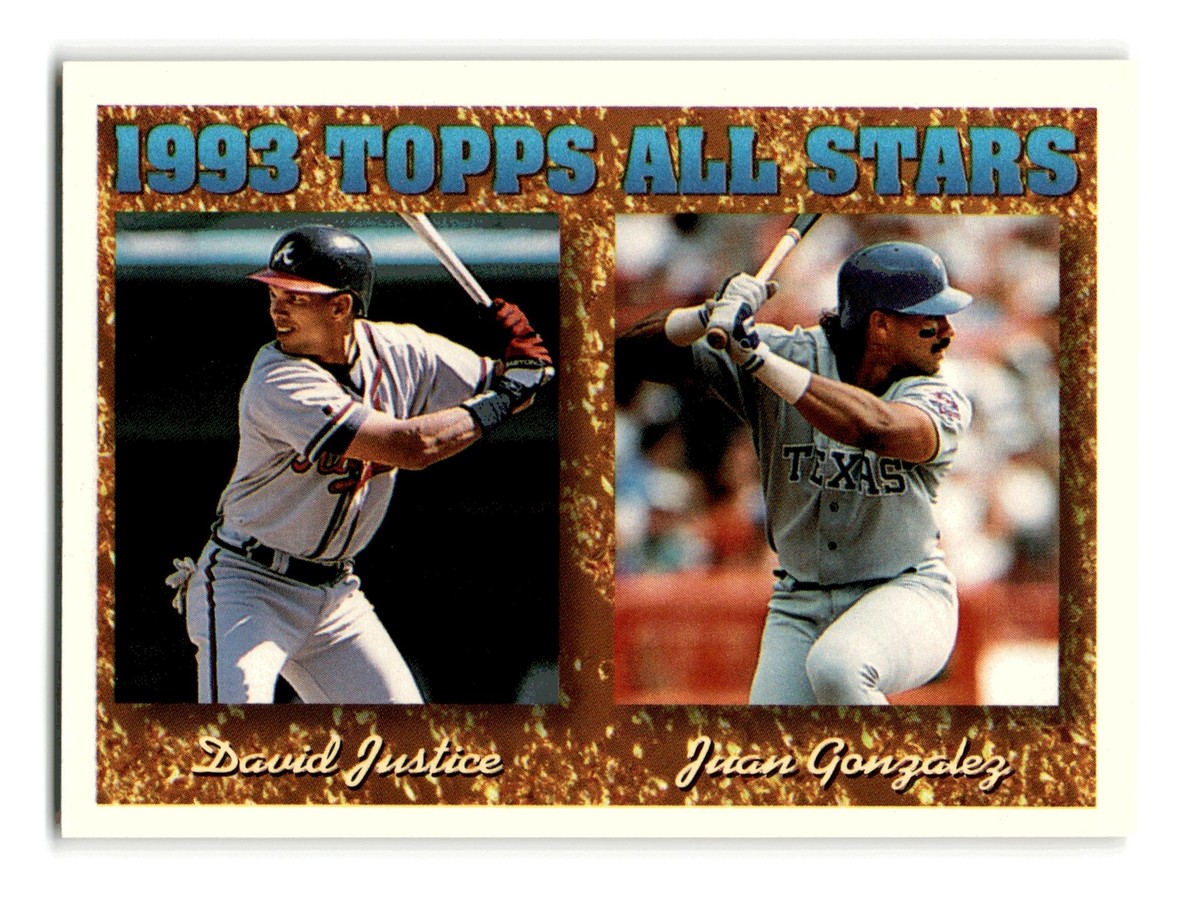 Juan Gonzalez 1994 Topps All-Star #389 Rangers Mint | eBay