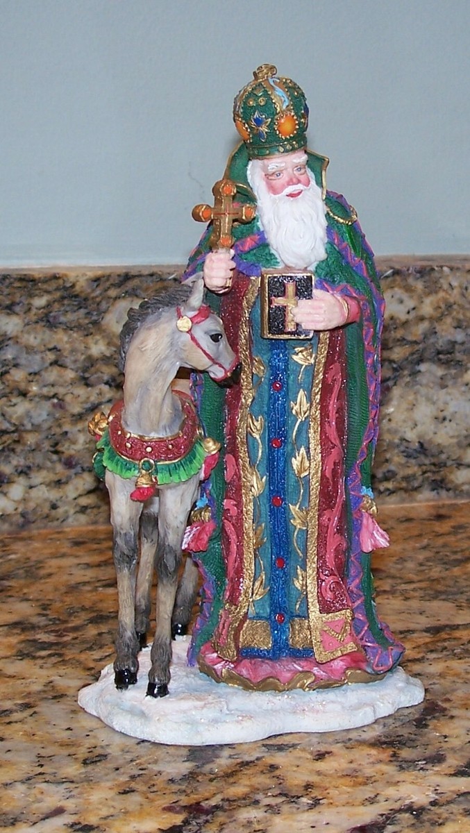 1997 Roman Legend Of, Russian Santa Claus Figurine 7