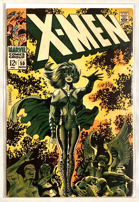 1968 X MEN #50 MARVEL COMIC BOOK NOVEMBER POLARIS X-MEN ULTRA RARE 57 YEARS OLD