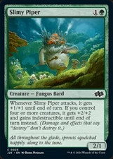 MTG Magic the Gathering Slimy Piper (25/779) Foundations Jumpstart NM