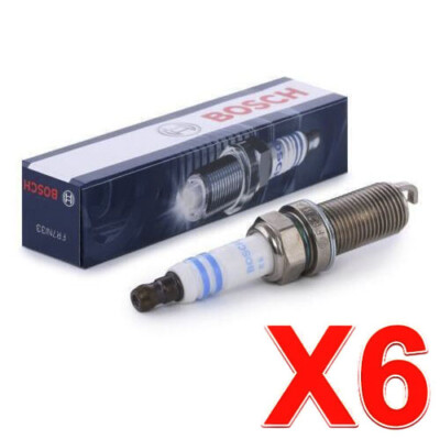 6PCS BOSCH Iridium Spark Plug For Volvo XC90 XC70 XC60 S80 S60 Subaru Outback