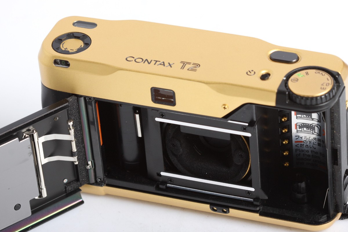 CONTAX T2 ゴールド+Carl Zeiss 38 60周年 #719 Contax T2 60 YEARS GOLD Edition mit Carl Zeiss Sonnar 2,8/38