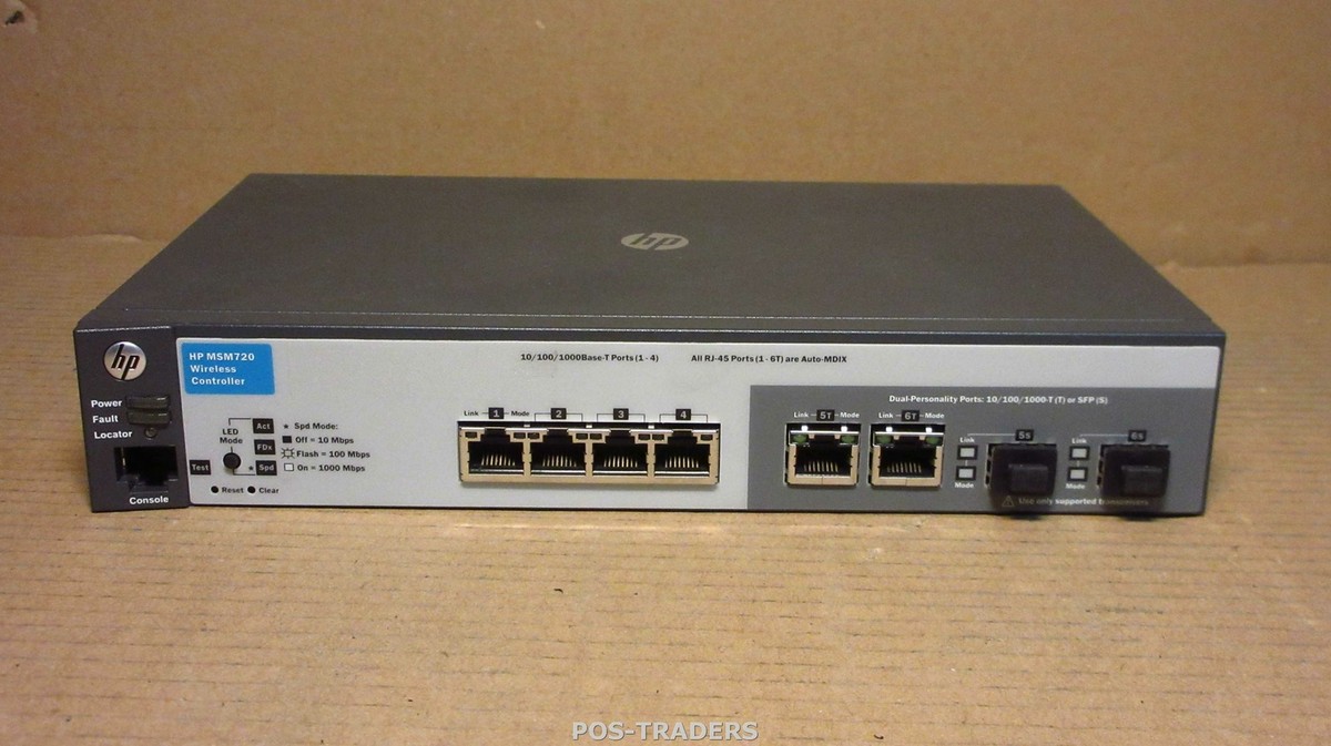 HP J9693A E-MSM720 Wireless LAN Access Controller 6-Port