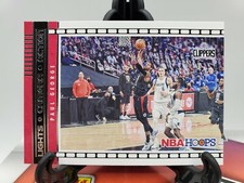 2021-2022 Panini NBA Hoops Basketball Lights Camera Action Paul George Insert