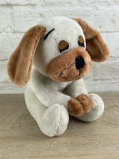 Vintage 1977 Dakin Bean Bag St. Bernard Dog Hound Dog 9 Plush Stuffed Animal