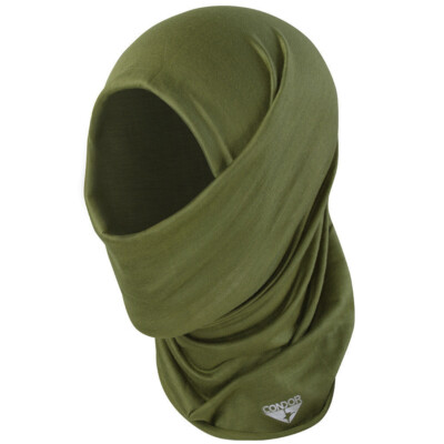 CONDOR STRETCHABLE MULTI-WRAP FACE SCARF HEADWRAP CAMOUFLAGE