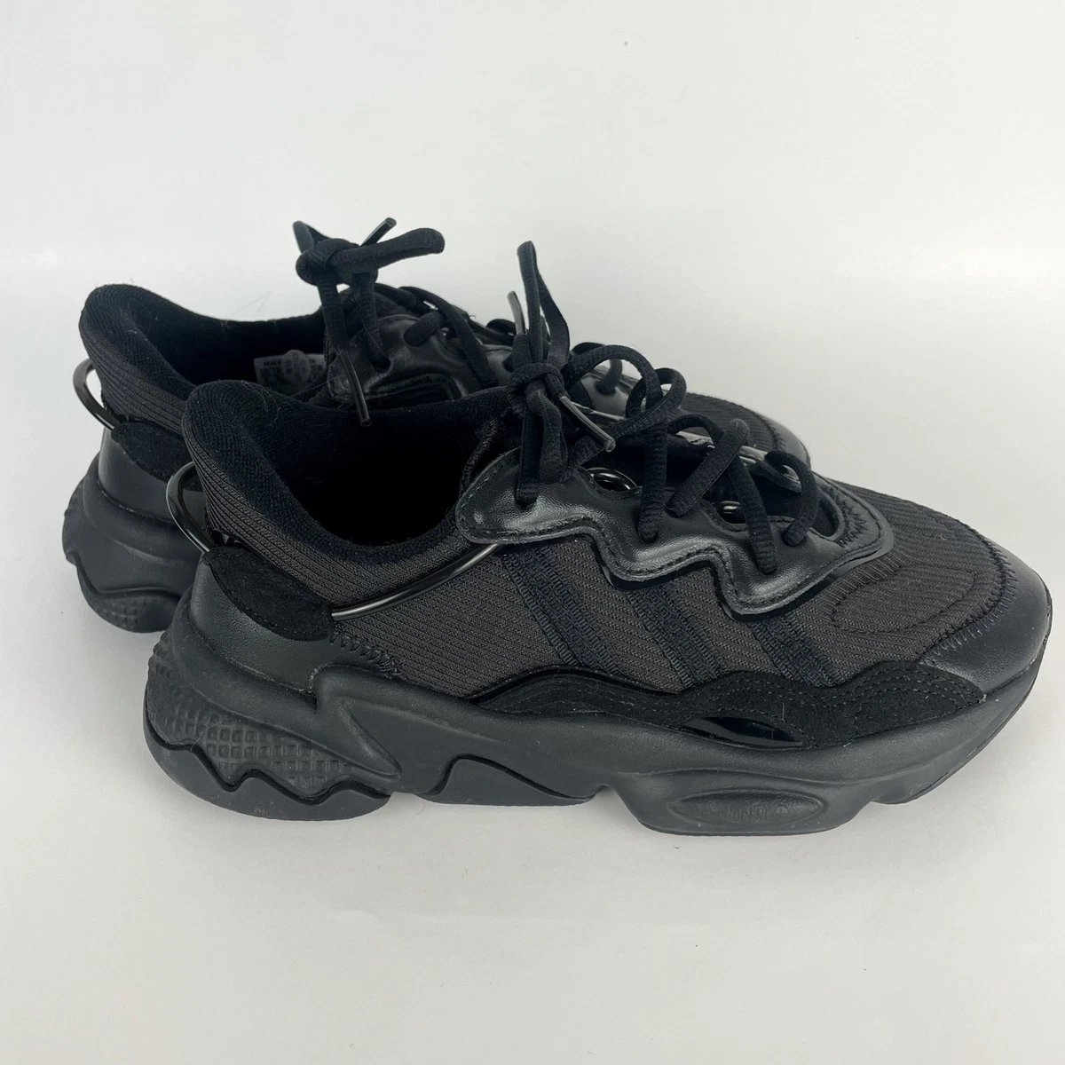 Adidas Ozweego Triple Black Sneakers Size 4