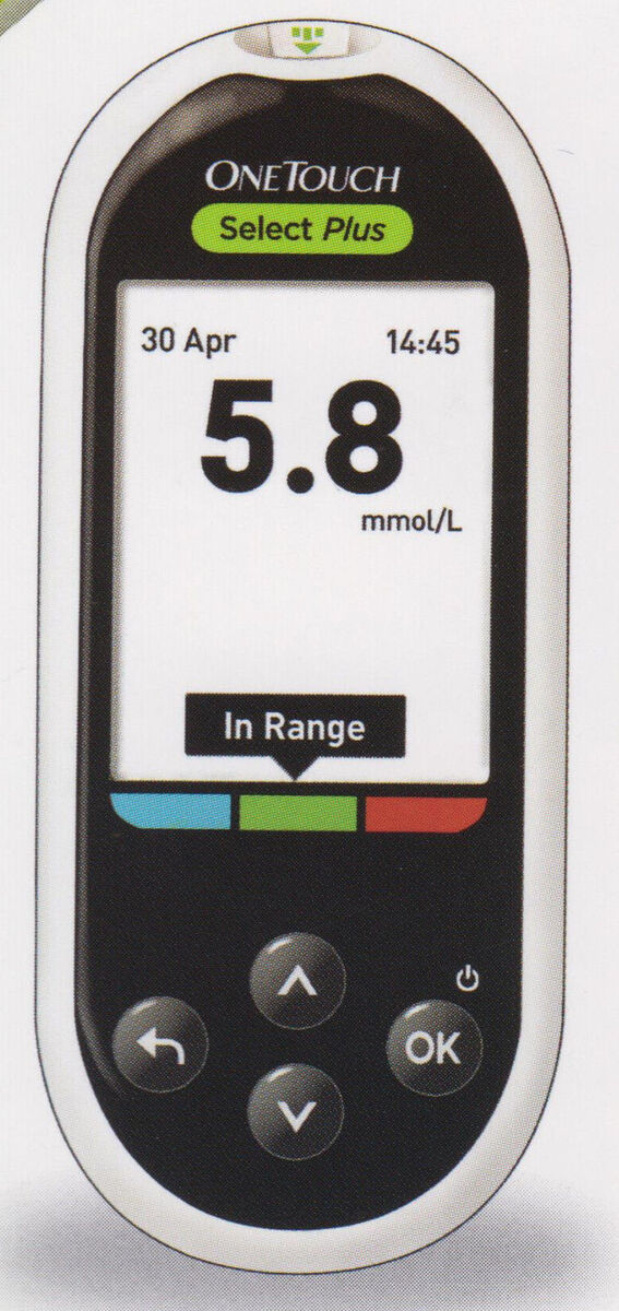 OneTouch Verio Flex Blood Glucose Meter Mmol / L Plus Test Strips - New +  Ovp V