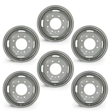 For Ford F350 6 Pcs Super Duty Steel OEM Design Wheel 17"  Dually Rim 3615 10093