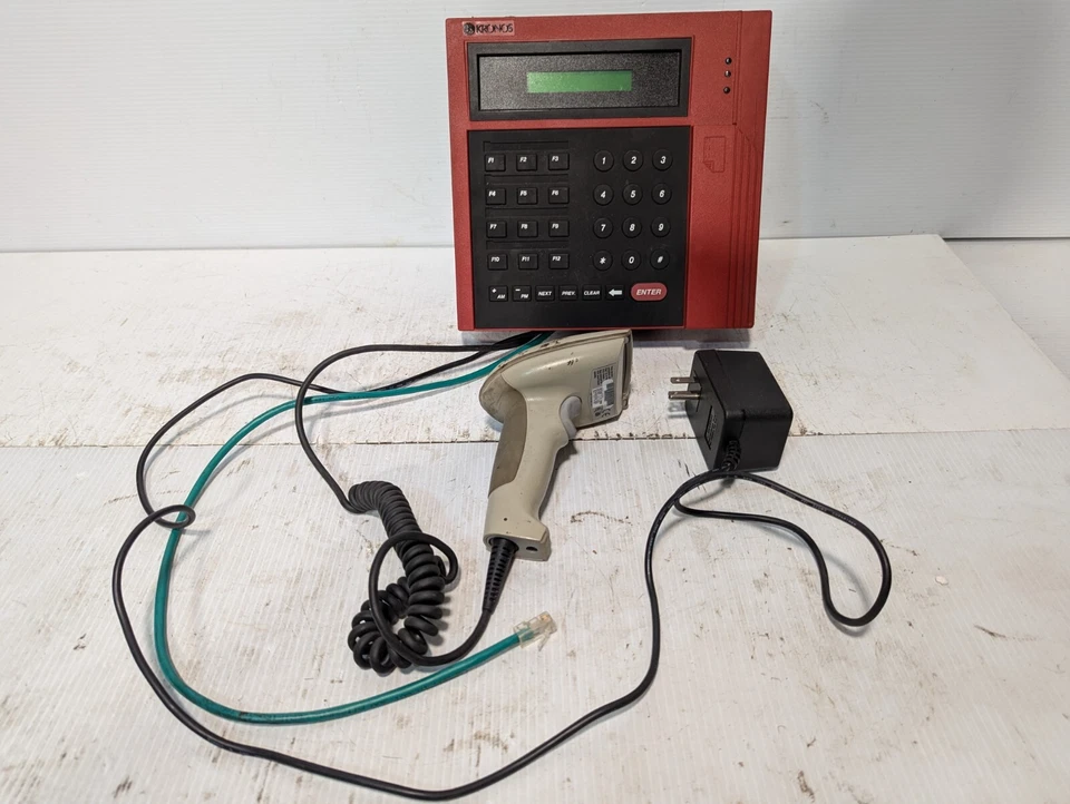 Kronos 480F Ethernet Time Clock, only two come with power cords - Image 2 of 4