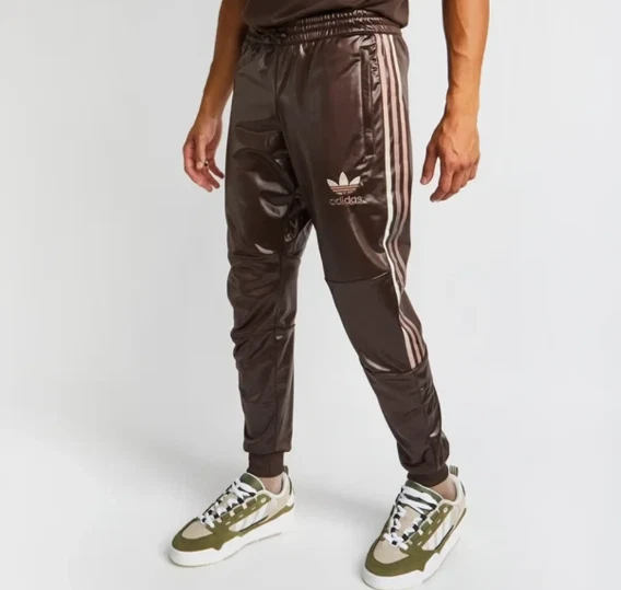 ADIDAS ORIGINALS CHILE 20 TRACKPANTS BROWN BNWT SIZE S,M,L.XL LAST 4