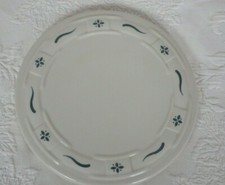 Longaberger Pottery Trivet Heritage Green Made In USA 8.5" Diameter