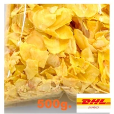 Fried Durian Chips Monthong Thai Original Natural Flavor Mediam Pieces 500g