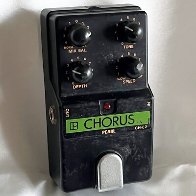 日本製 PEARL CH-02 CHORUS パール コーラス エフェクター PEARL CH-02 CHORUS Analog 1980s Vintage Guitar Effect Pedal Made