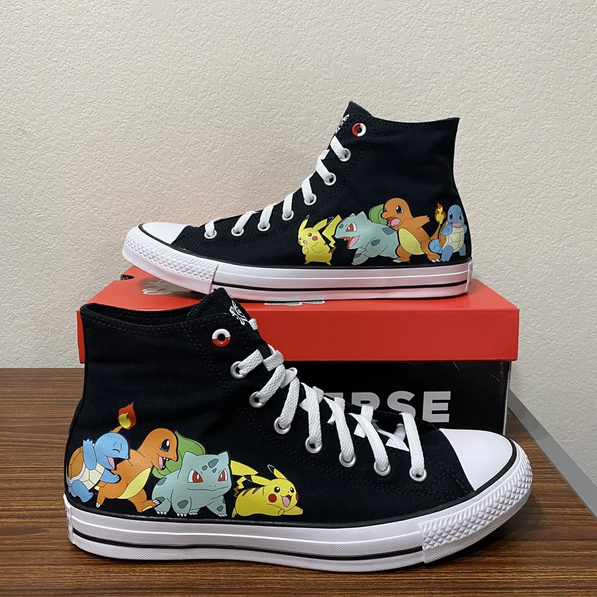 Converse Chuck Taylor All Star High x Pokemon First Partners 2022