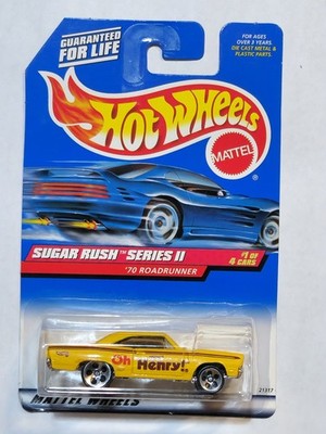Hot Wheels 1999 Sugar Rush Series II Complete Set of 4 Cars NEW 1-4 Sealed