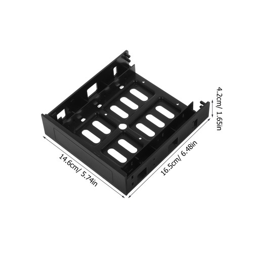 Pack 2 Convertisseur Baie Interne Support Disque Dur 2.5 Ssd pour PC - Photo 4/12