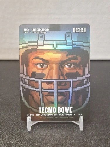 Bo Jackson Battle Arena Tecmo Bowl Bo Jackson Day 1 Pixel Helmet Alt Promo Bojax