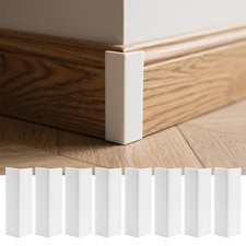 Baseboard Corners Blocks Self Adhesive Rubber Safety Corner Protectors Proofi...