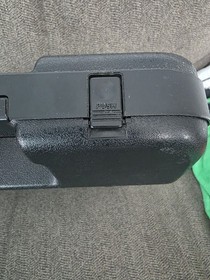 TURBOGRAFX-16 TG16 CD SYSTEM STORAGE CARRYING CASE PINS & HINGES ARE EXCELLENT!