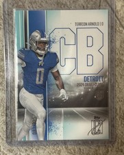 2024 Topps Signature Class - Rookies Terrion Arnold #105 Teal /225 (RC) Lions