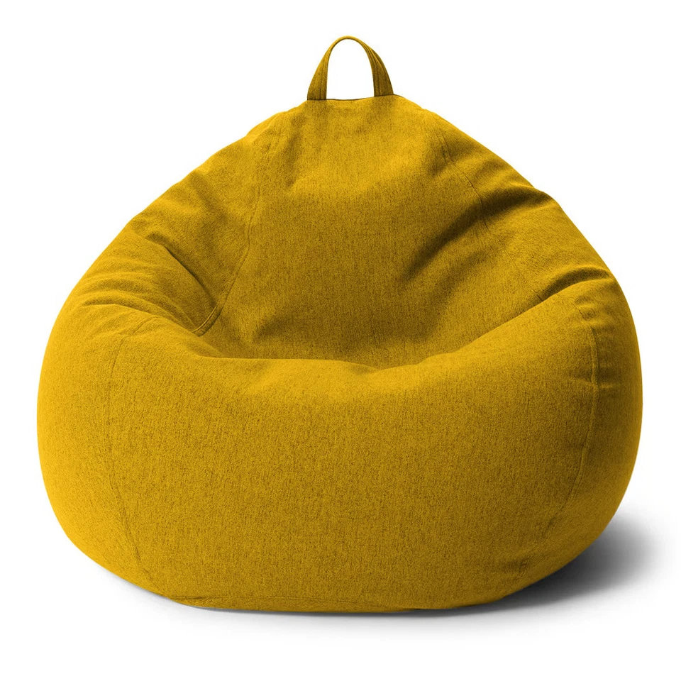 URBANARA Indoor Sitzsack Round M 120 l - XXL Sofa Sessel ideal zum Pouf Hocker - Bild 1 von 1