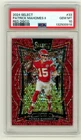 Patrick Mahomes II 2024 Panini Select #33 Red Disco Prizm #12/49 PSA 10 Chiefs