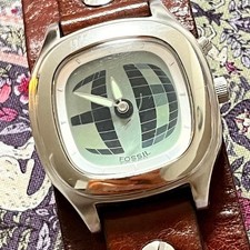 Reloj Híbrido Digital Analógico Digital FOSSIL Retro Y2K Gorpcore Unisex Japón