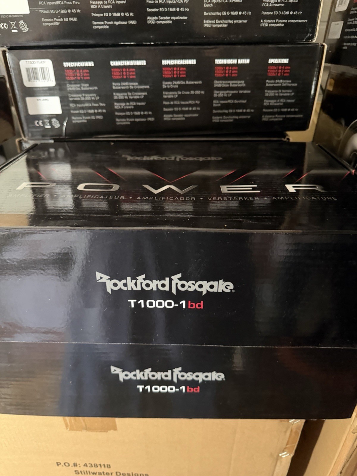 Rockford Fosgate T1000-1bdcp  1000W 1-Channel Car Amplifier