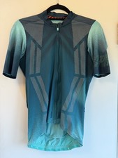 RAPHA PRO TEAM CRIT SS CYLINGJERSEY_GREEN/REFLECTIVE_UK MED_USED ONLY ONCE!