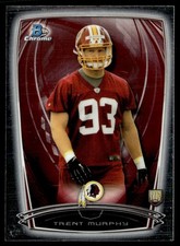 2014 Bowman Chrome Trent Murphy Rookie Washington Redskins #113